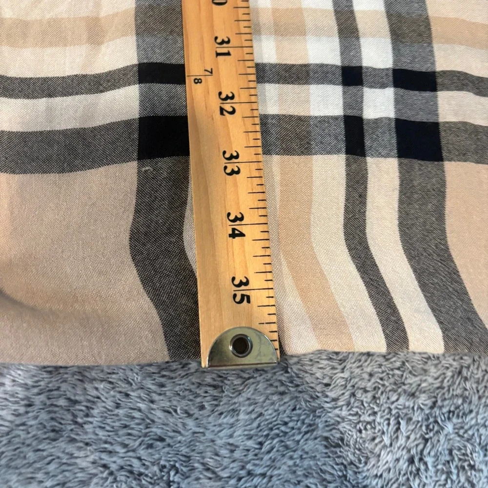 Plaid Nova Check Scarf OS Old Money Quiet Luxury Preppy Academia Heritage 21451